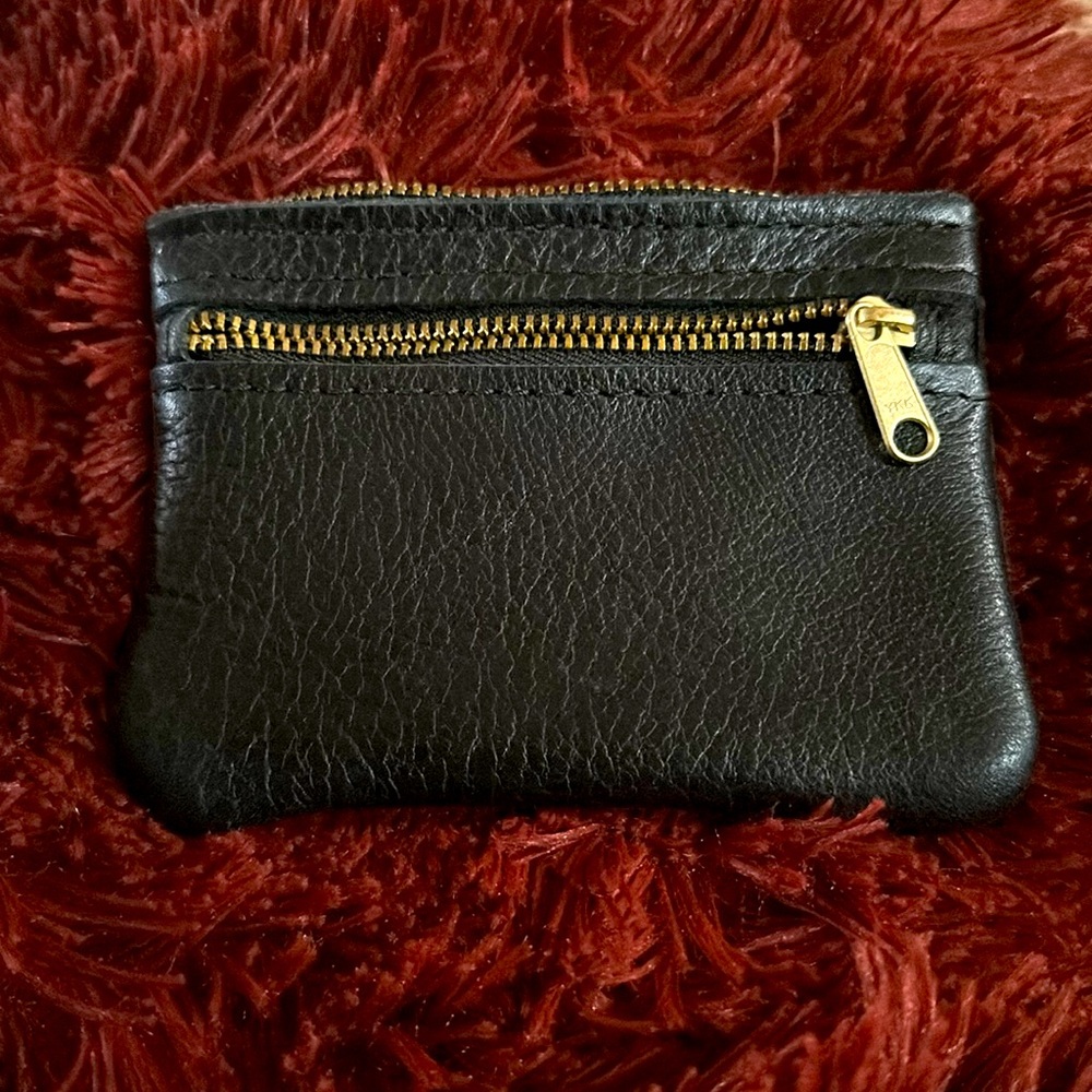 Portland Leather Goods Double Zip Wallet